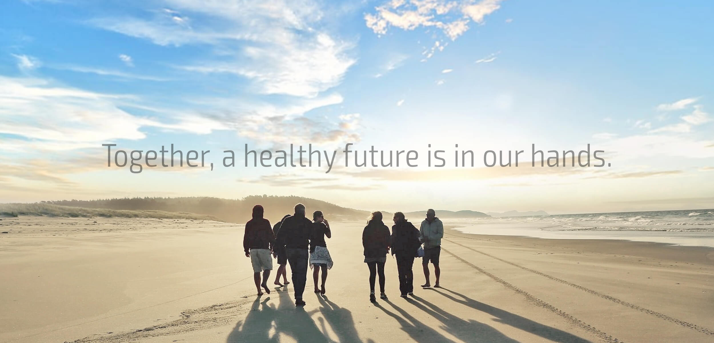 Together, a healthy future is in our hands