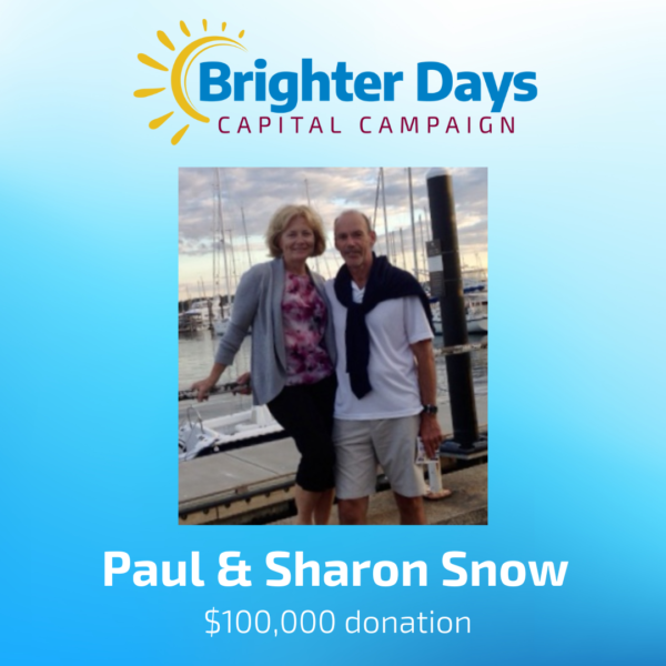 Paul & Sharon Snow: A Gift of Support